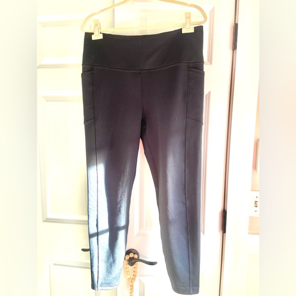 Spyder Fleece lined leggings with size pockets sz XL - Picture 2 of 3